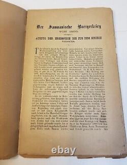 118 The Samoan Civil War of 1893 GERMAN & ENGLISH Editions VERY SCARCE