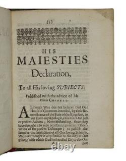 1641 CHARLES I History GRAND REMONSTRANCE RESPONSE Parliament ENGLISH CIVIL WAR