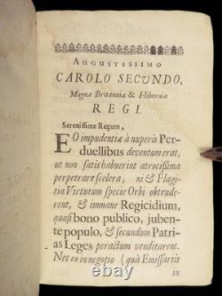 1661 Charles II English Civil War 1ed Elenchi Motuum Numperorum George Bate RARE