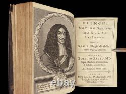 1661 Charles II English Civil War 1ed Elenchi Motuum Numperorum George Bate RARE