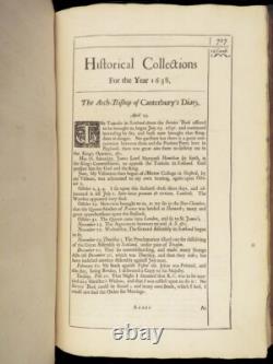 1680 English Civil War Rushworth Papers Charles I Tyranny Cromwell England 3v