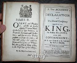 1686 RYE HOUSE PLOT Assassination HISTORY King Charles ENGLAND Civil War ENGLISH