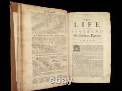 1696 Richard Baxter English Civil War Autobiography 1st Reliquiae Baxteriana