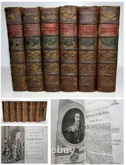1703-08 THE ENGLISH CIVIL WAR Mr Rushworth's Historical Collections History 6vol
