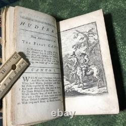 1761 Hudibras Late Wars Samuel Butler HOGARTH COPPER PLATES English Civil War VG