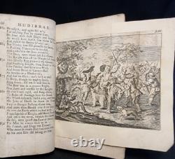 1761 Hudibras Late Wars Samuel Butler HOGARTH COPPER PLATES English Civil War VG