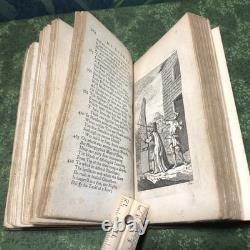 1761 Hudibras Late Wars Samuel Butler HOGARTH COPPER PLATES English Civil War VG