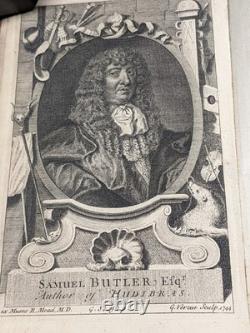 1772 Hudibras In Three Parts English Civil War, S. Butler Vol. I Great Engravings