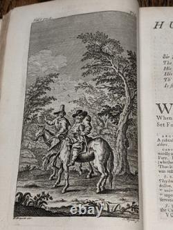 1772 Hudibras In Three Parts English Civil War, S. Butler Vol. I Great Engravings