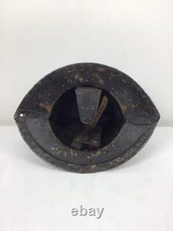 17th-Century English Civil War Pikeman's Helmet with Original Black Paint