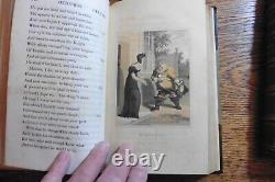 1819 English CIVIL War Poem Hudibras Hand Coloured Aquatints Fine Riviere Bindng