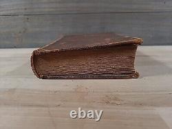 1827 NEW TESTAMENT rare DAVID HILLS STEREOTYPE EDITION antique PRE CIVIL WAR old