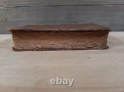 1827 NEW TESTAMENT rare DAVID HILLS STEREOTYPE EDITION antique PRE CIVIL WAR old