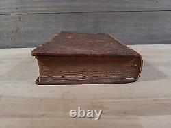 1827 NEW TESTAMENT rare DAVID HILLS STEREOTYPE EDITION antique PRE CIVIL WAR old