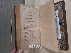 1827 NEW TESTAMENT rare DAVID HILLS STEREOTYPE EDITION antique PRE CIVIL WAR old