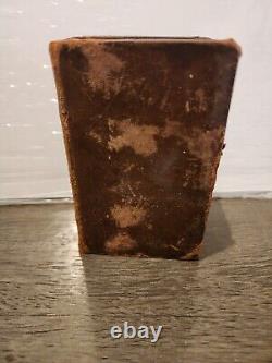 1832 The Holy Bible Old And New Testament Alexander Towar Pre Civil War
