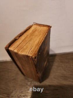 1832 The Holy Bible Old And New Testament Alexander Towar Pre Civil War