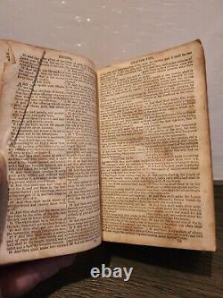 1832 The Holy Bible Old And New Testament Alexander Towar Pre Civil War
