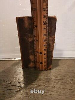 1832 The Holy Bible Old And New Testament Alexander Towar Pre Civil War
