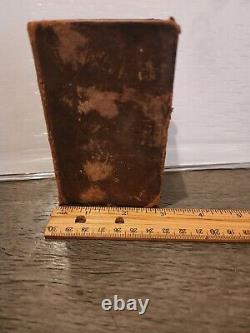 1832 The Holy Bible Old And New Testament Alexander Towar Pre Civil War