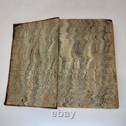1840 Godey's Lady's Book Antique Hardcover Book pre-Civil War Fashion