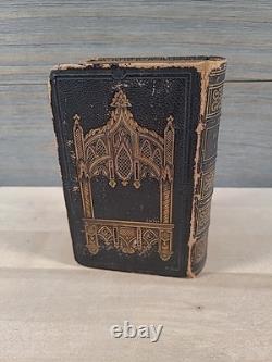 1845 HOLY BIBLE philadelphia ENGLISH VERSION POLYGLOTT BIBLE pre civil war OLD