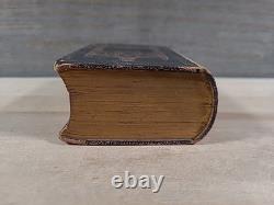 1845 HOLY BIBLE philadelphia ENGLISH VERSION POLYGLOTT BIBLE pre civil war OLD