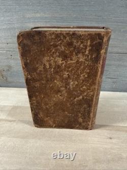1848 METHODIST HYMNS captain W. Morton CIVIL WAR ERA antique BIBLE INTEREST