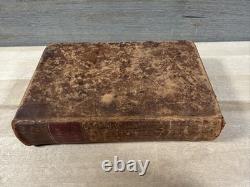 1848 METHODIST HYMNS captain W. Morton CIVIL WAR ERA antique BIBLE INTEREST