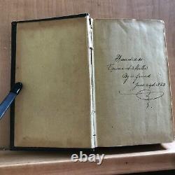 1849 Hymns for the Use of the Methodist Episcopal Church Civil War Era Inscrip