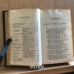 1849 Hymns for the Use of the Methodist Episcopal Church Civil War Era Inscrip