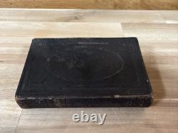 1850 NEW TESTAMENT american bible society PRE CIVIL WAR antique OLD