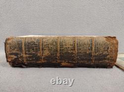 1851 AMERICAN BIBLE SOCIETY PRE CIVIL WAR Young Men's Bible Society WithWood Box