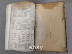 1851 AMERICAN BIBLE SOCIETY PRE CIVIL WAR Young Men's Bible Society WithWood Box