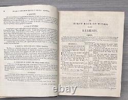 1853 Antique Family Devotional Bible Pre Civil War CLEAN Alexander Fletcher