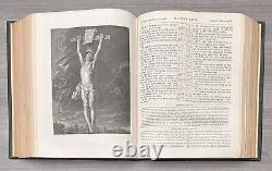 1853 Antique Family Devotional Bible Pre Civil War CLEAN Alexander Fletcher