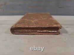1853 NEW TESTAMENT antique UNCOMMON EDITION pre Civil War SMITH AND ENGLISH rare