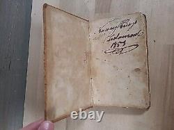 1853 NEW TESTAMENT antique UNCOMMON EDITION pre Civil War SMITH AND ENGLISH rare