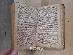 1853 NEW TESTAMENT antique UNCOMMON EDITION pre Civil War SMITH AND ENGLISH rare