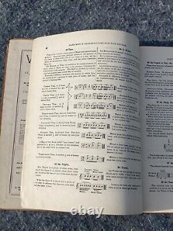 1853 Pre Civil War Abridgment Of Carcassi's Guitar School Book RARE