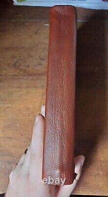 1856 Civil War US Navy New Testament Bible ABS KJV antique leather book military