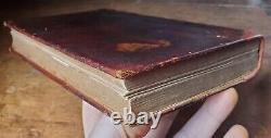 1856 Civil War US Navy New Testament Bible ABS KJV antique leather book military