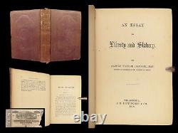 1856 Liberty & Slavery 1ed Confederate Bledsoe anti Slave Abolition Civil War
