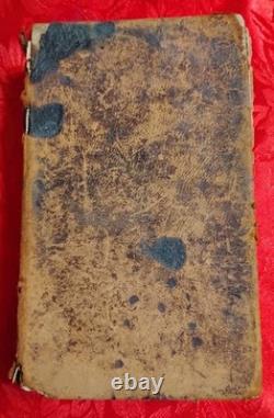 1856 Pre-Civil War Welsh Family Bible Syracuse Utica NY Richards Jones Records