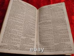 1856 Pre-Civil War Welsh Family Bible Syracuse Utica NY Richards Jones Records