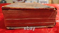 1856 Pre-Civil War Welsh Family Bible Syracuse Utica NY Richards Jones Records