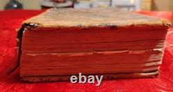 1856 Pre-Civil War Welsh Family Bible Syracuse Utica NY Richards Jones Records