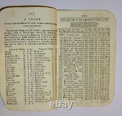 1857-1865 The New England Almanac and Farmers Friend, 9 Civil War Era Almanacks