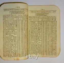 1857-1865 The New England Almanac and Farmers Friend, 9 Civil War Era Almanacks