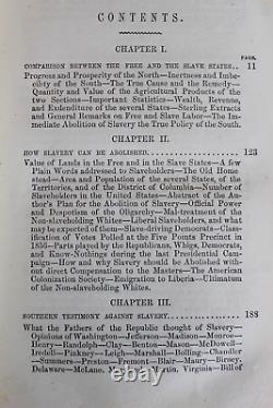 1857 Impending Crisis of the South Hilton Helper SLAVERY CIVIL WAR 1st Edition